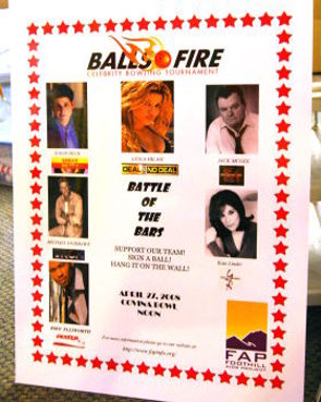 Balls of Fire Celebrity Bowling Tournament