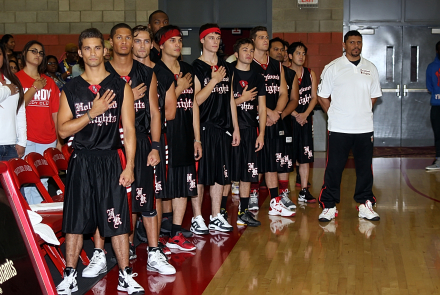Celebrity Basketball Team vs. the The Mater Dei High School Monarchs Faculty