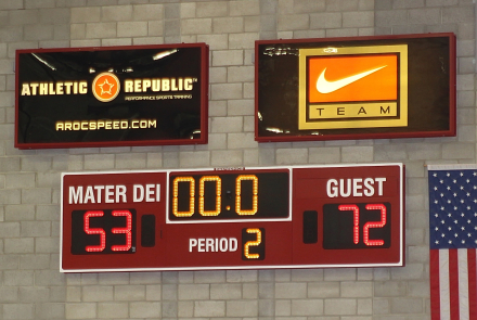 Celebrity Basketball Team vs. the The Mater Dei High School Monarchs Faculty
